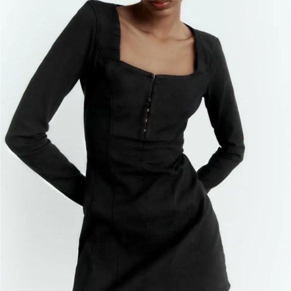 Zara Denim TRF dress - Picture 1 of 5